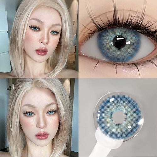 Derma premium Pattaya Blue Numarasız Renkli Lens